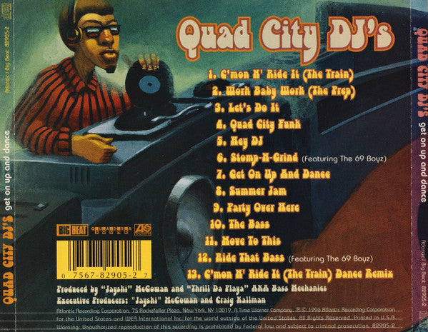 Quad City DJ's : Get On Up And Dance (CD, Album)