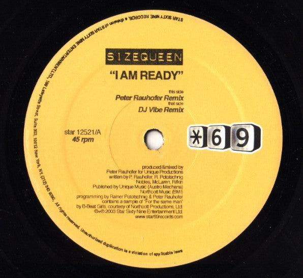 Size Queen : I Am Ready (2x12")