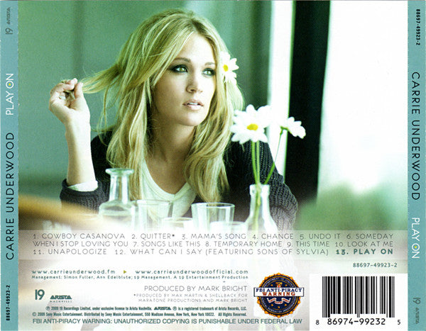 Carrie Underwood : Play On (CD, Album, DAD)