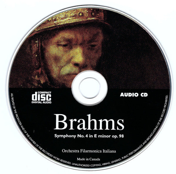 Brahms*, Joseph Haydn : Symphony No. 4 In E Minor Op. 98, Variations On A Theme Op. 56 (CD, Comp)