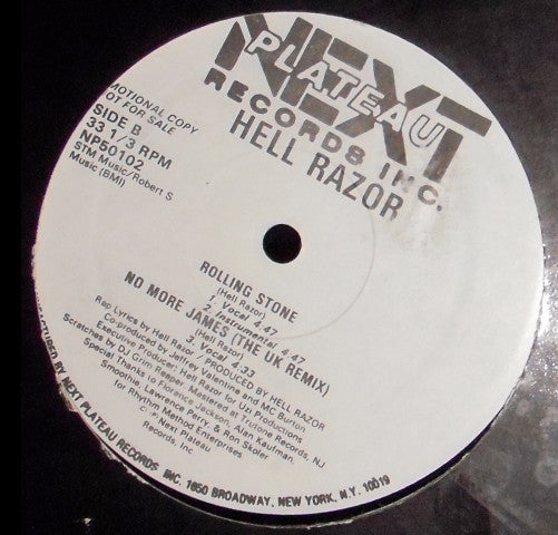 Hell Razor : I Heard It Through The Grapevine (12", MiniAlbum, Promo)