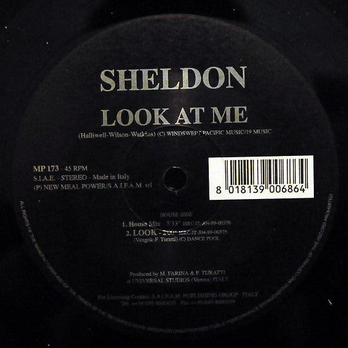 Sheldon : Look At Me (12")