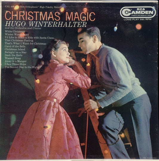 Hugo Winterhalter's Orchestra And Chorus : Christmas Magic (LP, Comp)