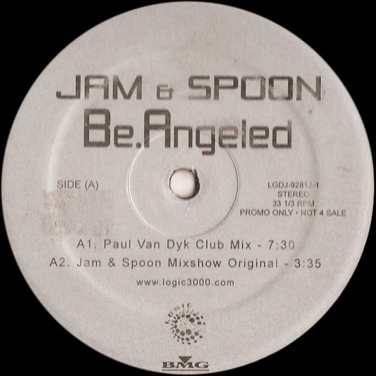 Jam & Spoon : Be.Angeled (2x12", Maxi, Promo)