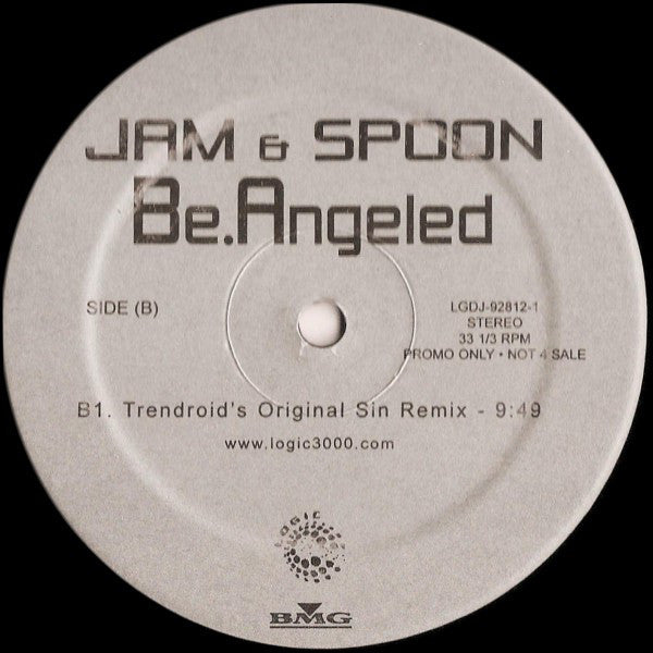 Jam & Spoon : Be.Angeled (2x12", Maxi, Promo)