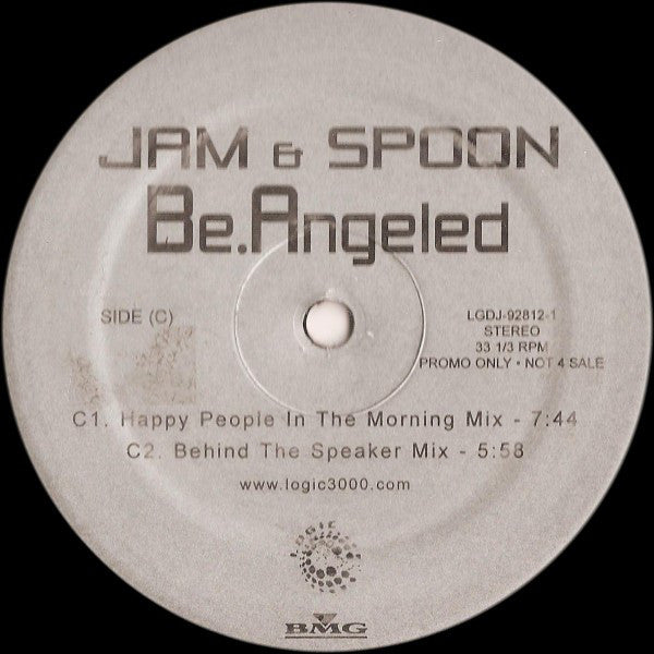 Jam & Spoon : Be.Angeled (2x12", Maxi, Promo)