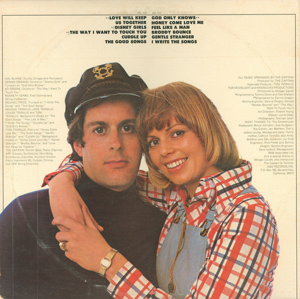 Captain And Tennille : Love Will Keep Us Together (LP, Album)