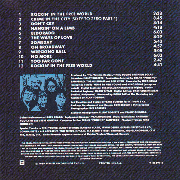 Neil Young : Freedom (CD, Album)