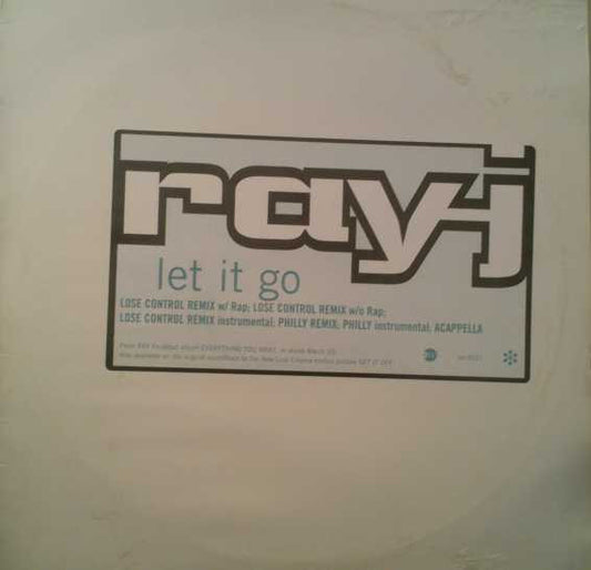 Ray J : Let It Go (Remix) (12", Single, Promo)