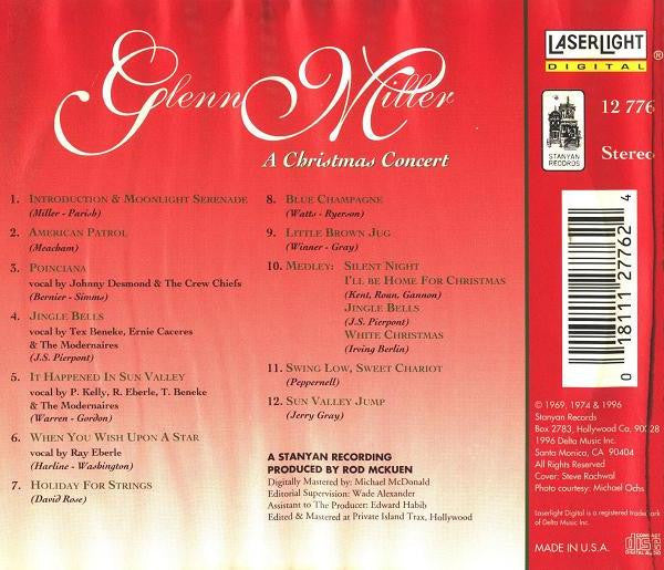 Glenn Miller : A Christmas Concert (CD, Album)