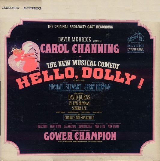 David Merrick (2) Presents Carol Channing : Hello, Dolly! (The Original Broadway Cast Recording) (LP, Gat)