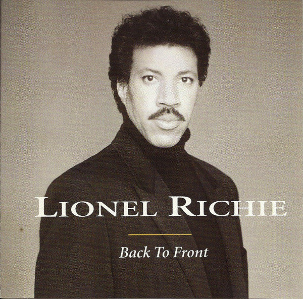 Lionel Richie : Back To Front (CD, Comp)