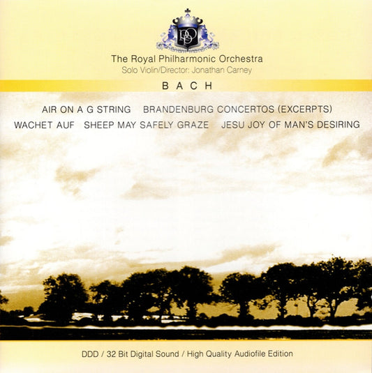 The Royal Philharmonic Orchestra, Johann Sebastian Bach, Jonathan Carney : Air On A G String / Brandenburg Concertos (Excerpts) / Wachet Auf / Sheep May Safely Graze / Jesu Joy Of Man's Desiring (CD)