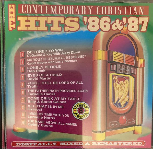 Various : THE HITS of Contemporary Christian Music '86 & '87 (CD, Comp)