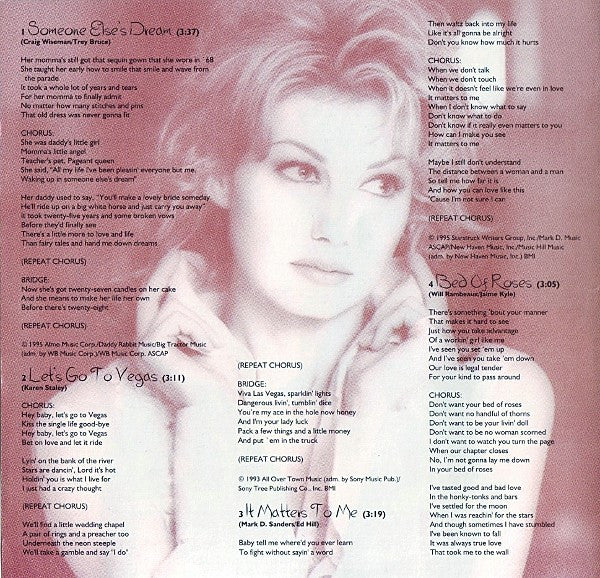 Faith Hill : It Matters To Me (CD, Album, Club)