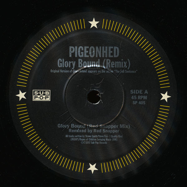 Pigeonhed : Glory Bound (Remix) (12")