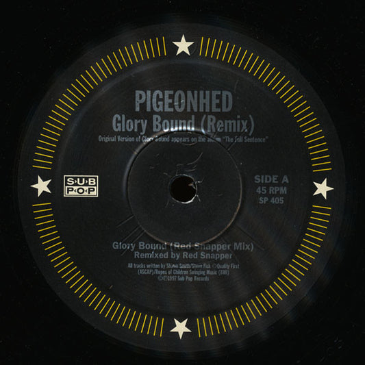 Pigeonhed : Glory Bound (Remix) (12")
