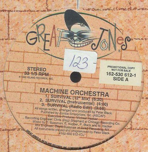 Machine Orchestra : Survival (12", Promo)
