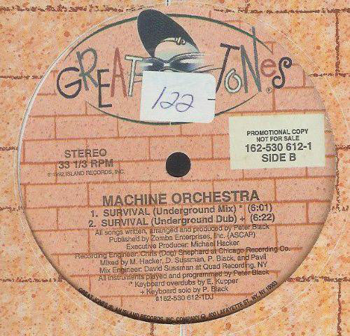 Machine Orchestra : Survival (12", Promo)