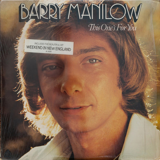 Barry Manilow : This One's For You (LP, Album, Bla)