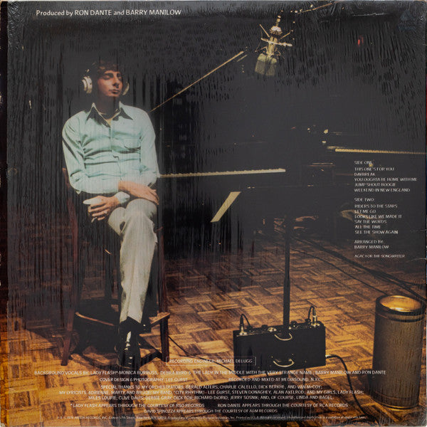 Barry Manilow : This One's For You (LP, Album, Bla)