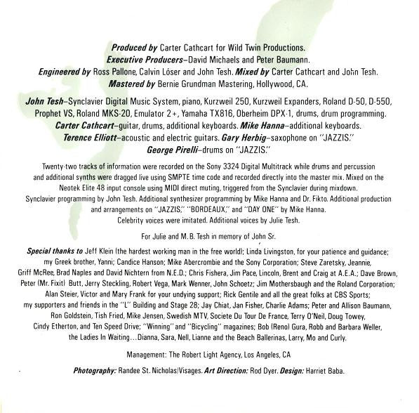 John Tesh : Tour De France (CD, Album)