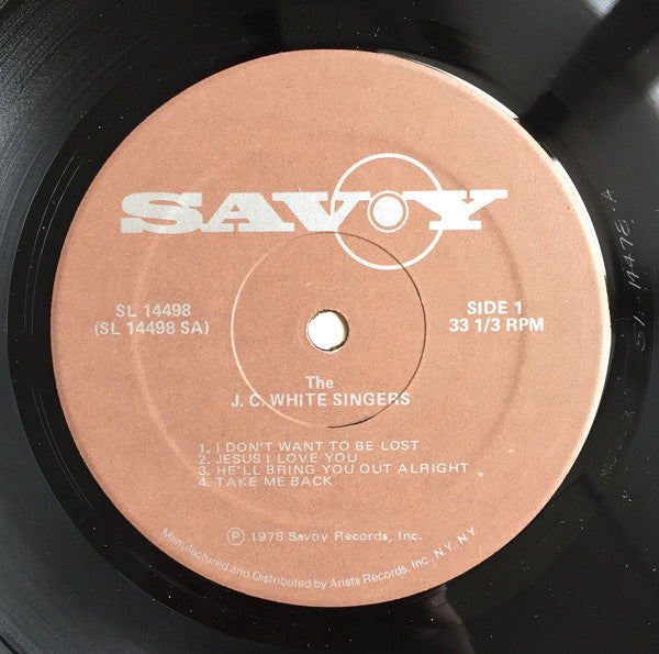 The J.C. White Singers : Come Alive For Jesus (LP, Album)