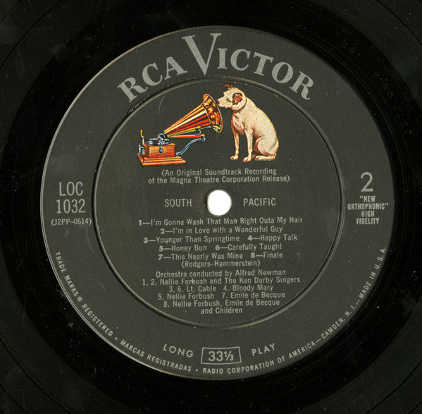 Rodgers & Hammerstein : South Pacific (LP, Album, Mono, RE, Ind)