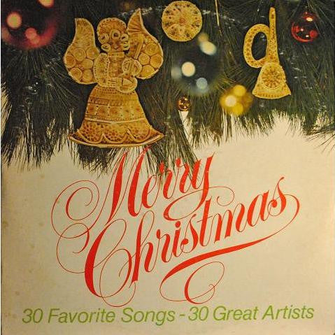 Various : Merry Christmas 30 Favorite Songs 30 Great Artists (2xLP, Comp)