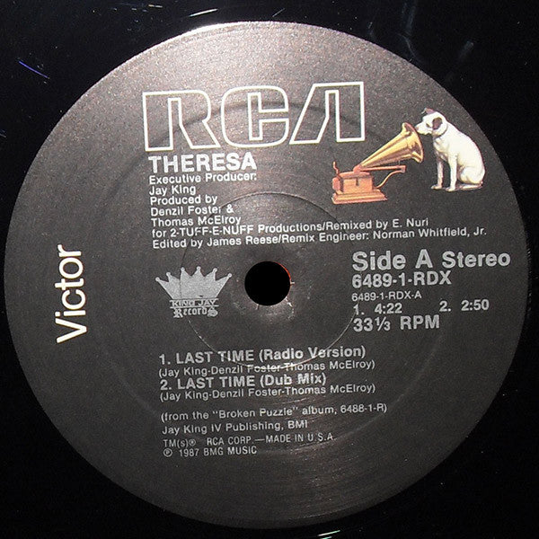 Theresa : Last Time (12", Single)