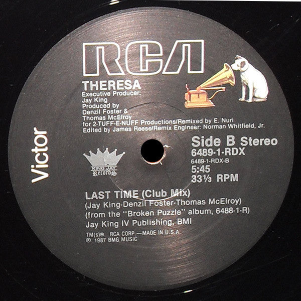 Theresa : Last Time (12", Single)
