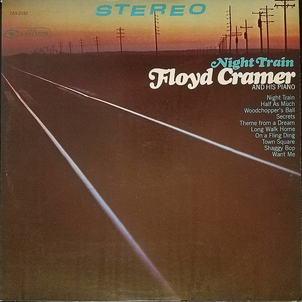 Floyd Cramer : Night Train (LP, Album, RE)
