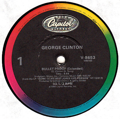 George Clinton : Bullet Proof (12")