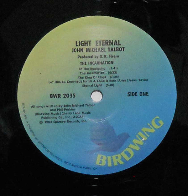 John Michael Talbot With Choir & Orchestra : Light Eternal (LP, Album)