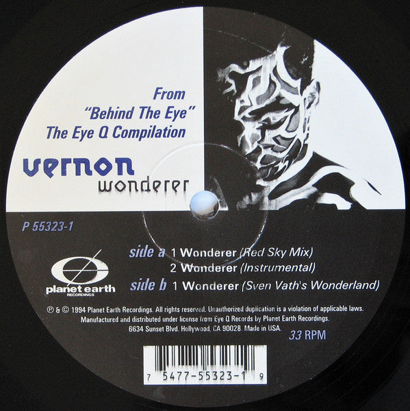 Vernon : Wonderer (12")