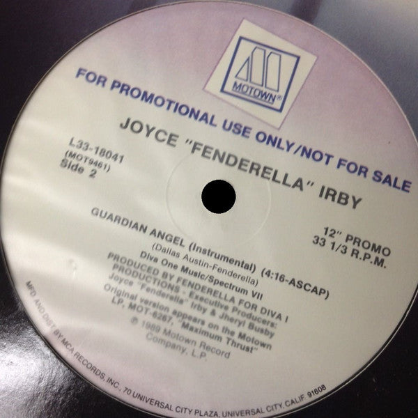 Joyce "Fenderella" Irby : Guardian Angel (12", Promo)