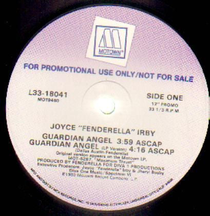 Joyce "Fenderella" Irby : Guardian Angel (12", Promo)