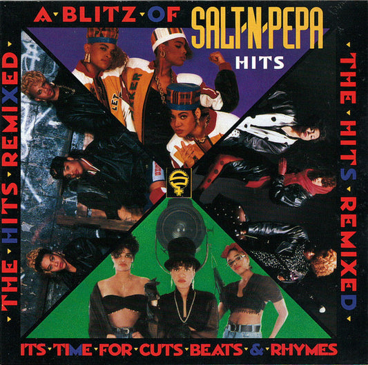 Salt 'N' Pepa : A Blitz Of Salt-N-Pepa Hits: The Hits Remixed (CD, Comp, Club, RE)