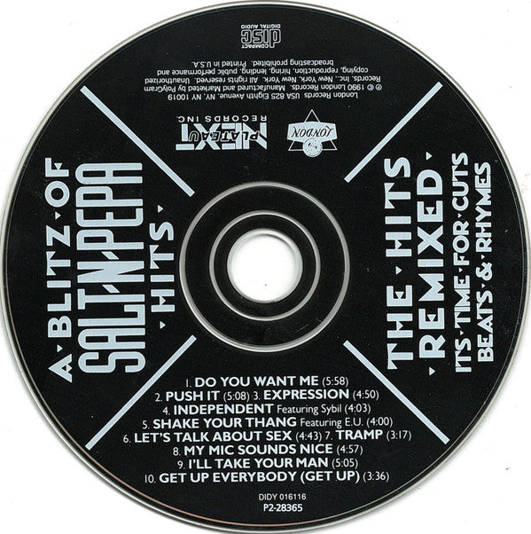 Salt 'N' Pepa : A Blitz Of Salt-N-Pepa Hits: The Hits Remixed (CD, Comp, Club, RE)