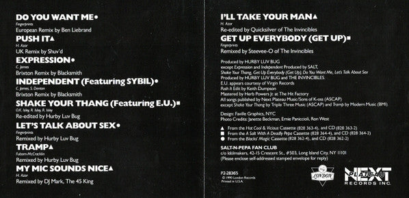 Salt 'N' Pepa : A Blitz Of Salt-N-Pepa Hits: The Hits Remixed (CD, Comp, Club, RE)