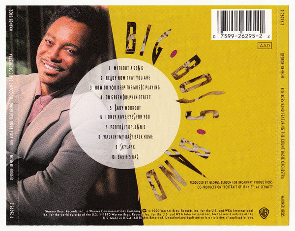 George Benson Featuring The Count Basie Orchestra : Big Boss Band (CD, Album)