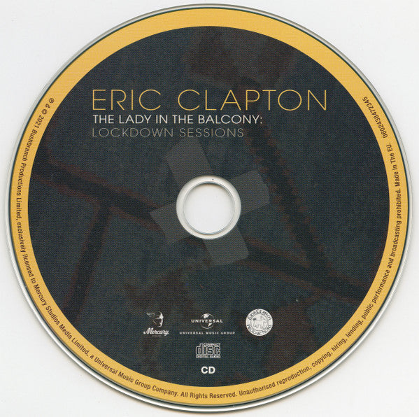 Eric Clapton : The Lady In The Balcony: Lockdown Sessions (Box, Album, Dlx + CD + DVD-V, Multichannel, NTSC +)