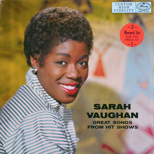 Sarah Vaughan : Great Songs From Hit Shows (2xLP, Album, Mono, Gat)