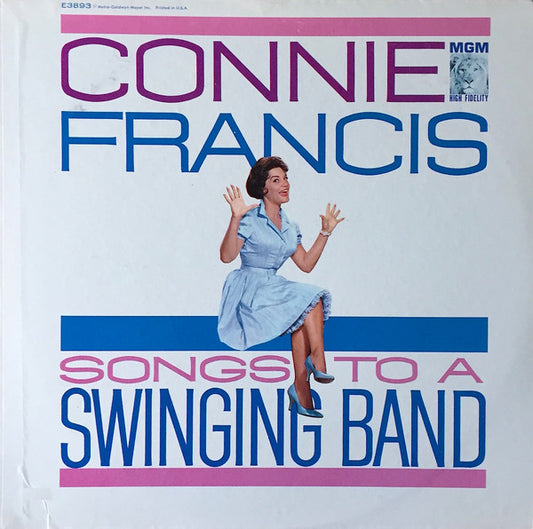 Connie Francis : Songs To A Swinging Band (LP, Album, Mono)