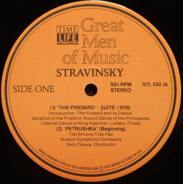 Igor Stravinsky : Igor Stravinsky (4xLP, Comp, Ind + Box)