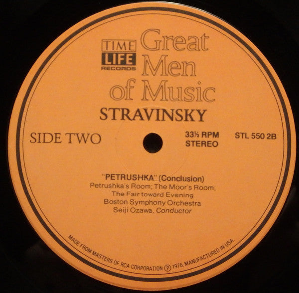 Igor Stravinsky : Igor Stravinsky (4xLP, Comp, Ind + Box)