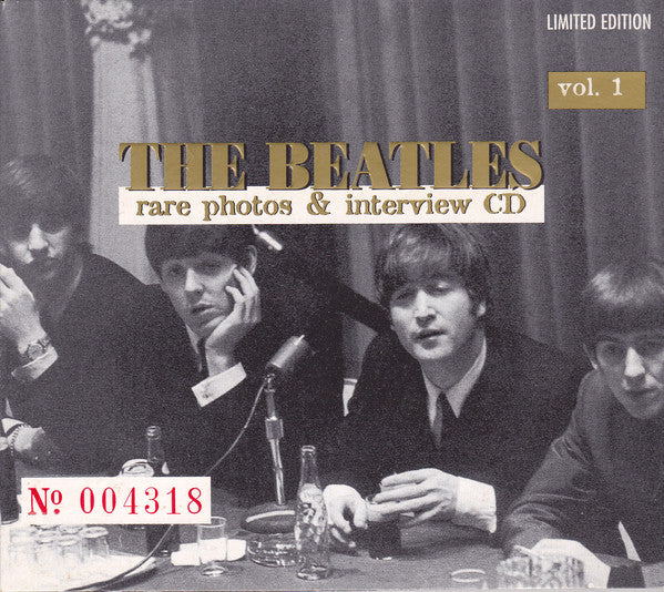 The Beatles : Rare Photos & Interview CD (Vol. 1) (CD, Ltd, Num)