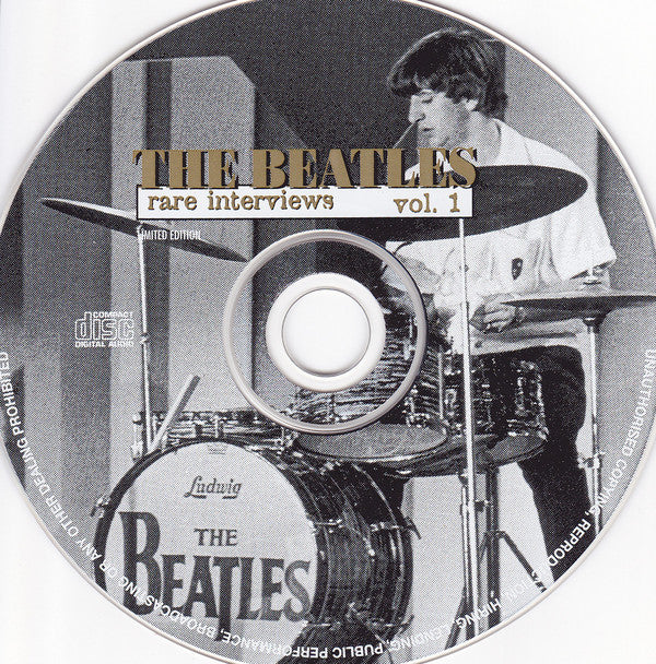 The Beatles : Rare Photos & Interview CD (Vol. 1) (CD, Ltd, Num)