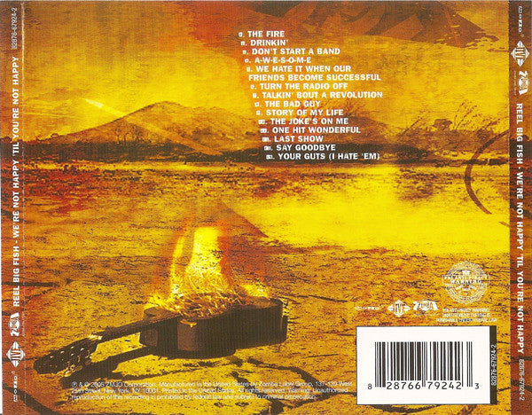 Reel Big Fish : We're Not Happy 'Til You're Not Happy (CD, Album)