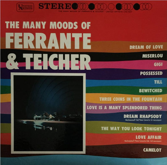 Ferrante & Teicher : The Many Moods Of Ferrante & Teicher (LP, Album)